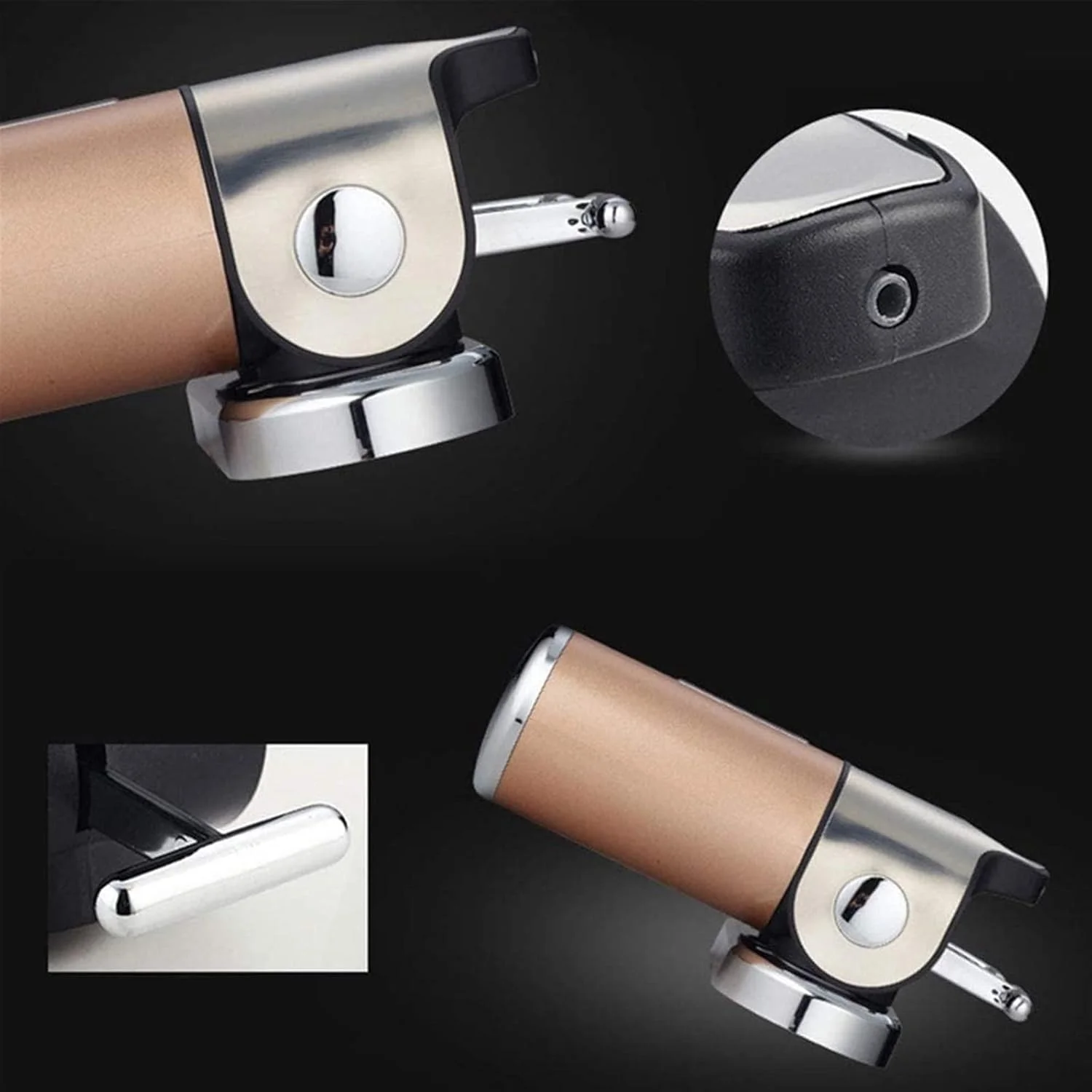 ZKSKOX جا مایع ظرفشویی، جا مایع دستشویی، نگهدارنده ضدعفونی کننده دست، جا شامپو دیواری، جا مایع سر دوش برای حمام (Hortel)