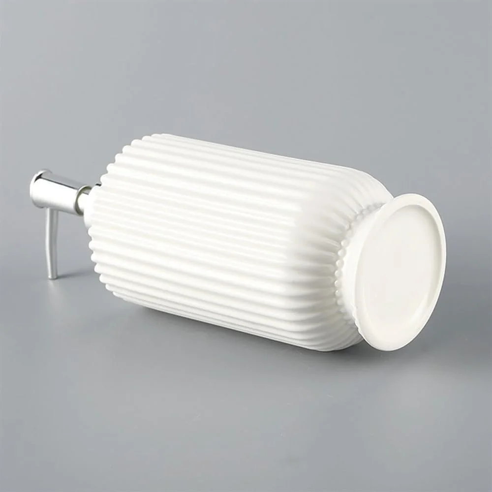 ZIGUIhsou-11 جا مایع صابون ژل دوش شامپو بطری 420ML بطری فشاری صابون بطری لوسیون حمام جا لوسیون