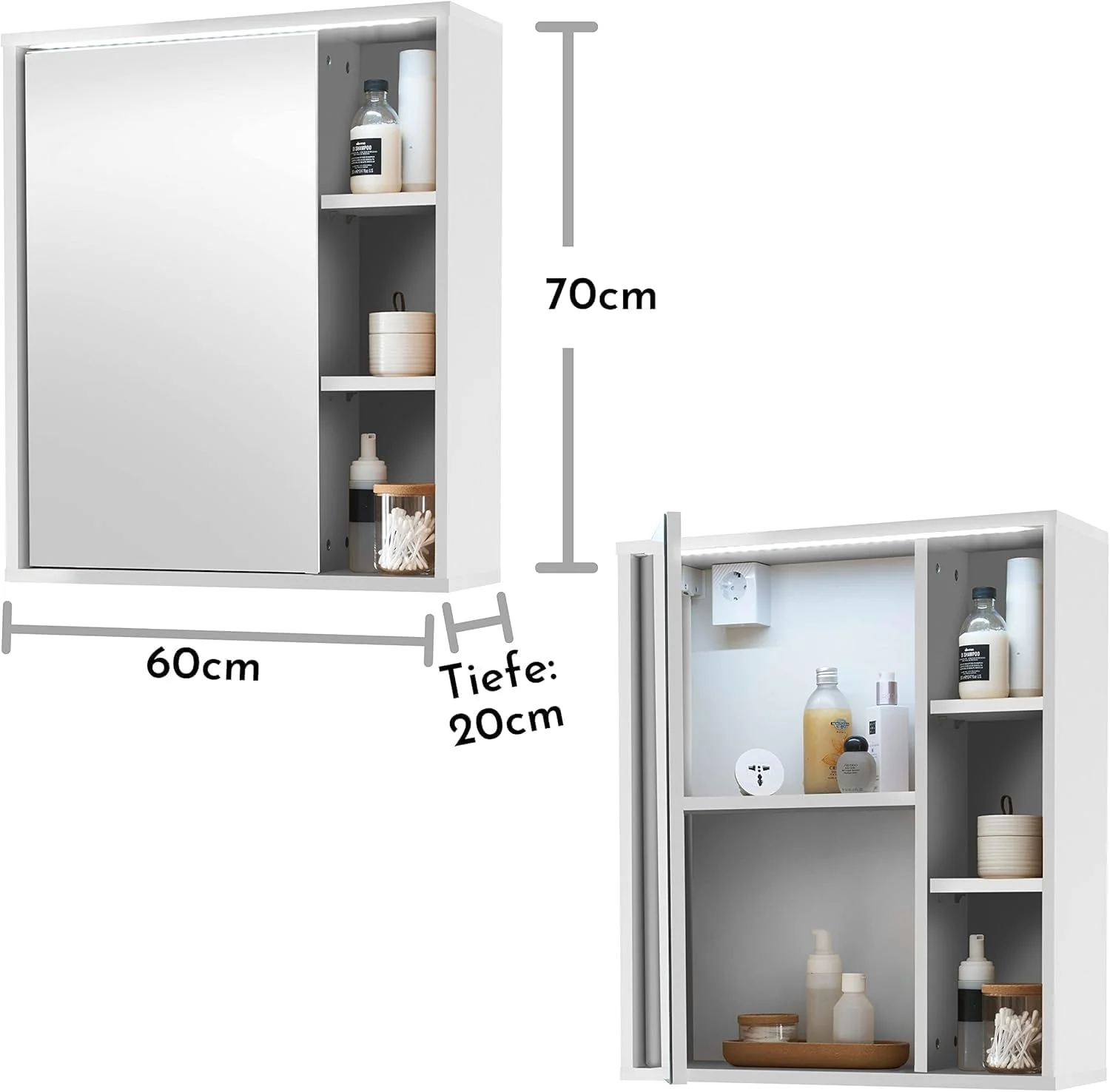 ست تختخواب شو و میز کنار تختی شیک FurniFlex Vega