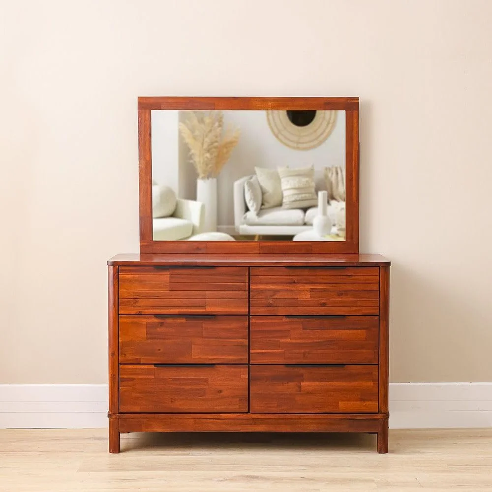 سرویس خواب چوبی کینگ دانوب هوم مدل Artisan با ابعاد 180X200 شامل تخت خواب، 2 پاتختی، میز آرایش و آینه | مبلمان تخت خواب دو نفره | تخت خواب راحت (تشک شامل نمی شود) - بلوطی مارون سرویس خواب چوبی کینگ دانوب هوم مدل Artisan با ابعاد 180X200 شامل تخت خواب، 2 پاتختی، میز آرایش و آینه | مبلمان تخت خواب دو نفره | تخت خواب راحت (تشک شامل نمی شود) - بلوطی مارون