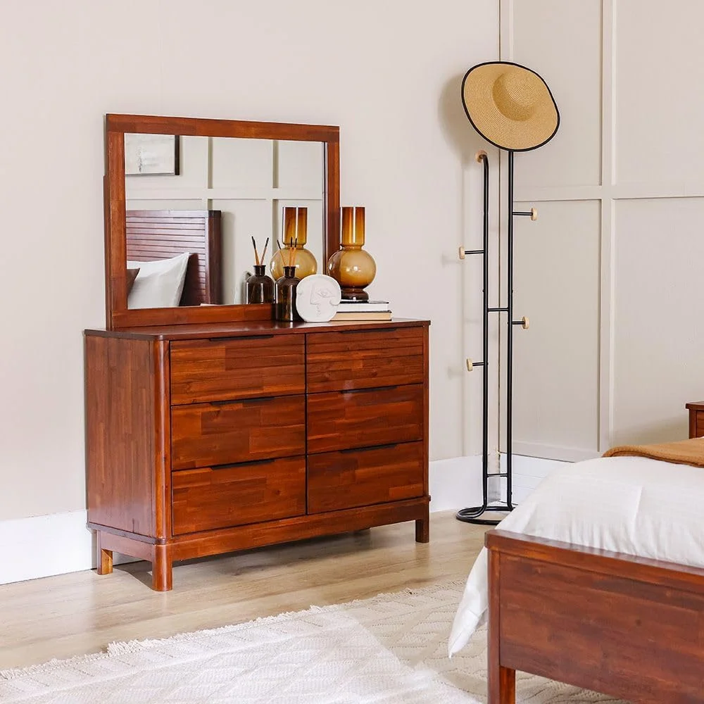 سرویس خواب چوبی کینگ دانوب هوم مدل Artisan با ابعاد 180X200 شامل تخت خواب، 2 پاتختی، میز آرایش و آینه | مبلمان تخت خواب دو نفره | تخت خواب راحت (تشک شامل نمی شود) - بلوطی مارون سرویس خواب چوبی کینگ دانوب هوم مدل Artisan با ابعاد 180X200 شامل تخت خواب، 2 پاتختی، میز آرایش و آینه | مبلمان تخت خواب دو نفره | تخت خواب راحت (تشک شامل نمی شود) - بلوطی مارون