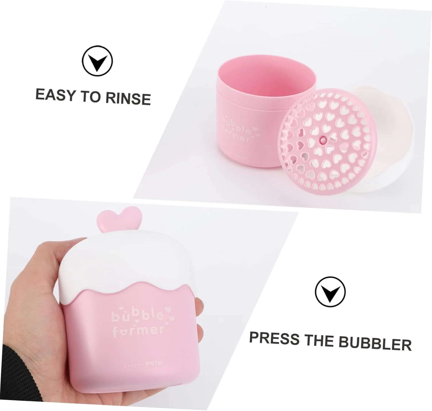 ظروف مراقبت از پوست Zerodeko، وسایل ASMR، زیبایی شناسی مراقبت از پوست، جا صابونی خالی، شامپو قابل شارژ، جا ژل دوش، بطری جا صابونی پاک کننده صورت برای حمام، آشپزخانه Beutybenz