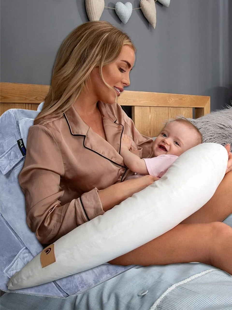 بالش گوه ای تخت خواب PLUSH برای بزرگسالان، ارتفاع قابل تنظیم برای بهبودی پزشکی، بارداری، رفلاکس اسید، بالا بردن پا، استراحت پا، مطالعه، پشتیبانی از کمر، گردن، GERD، آرامش، صمیمیت