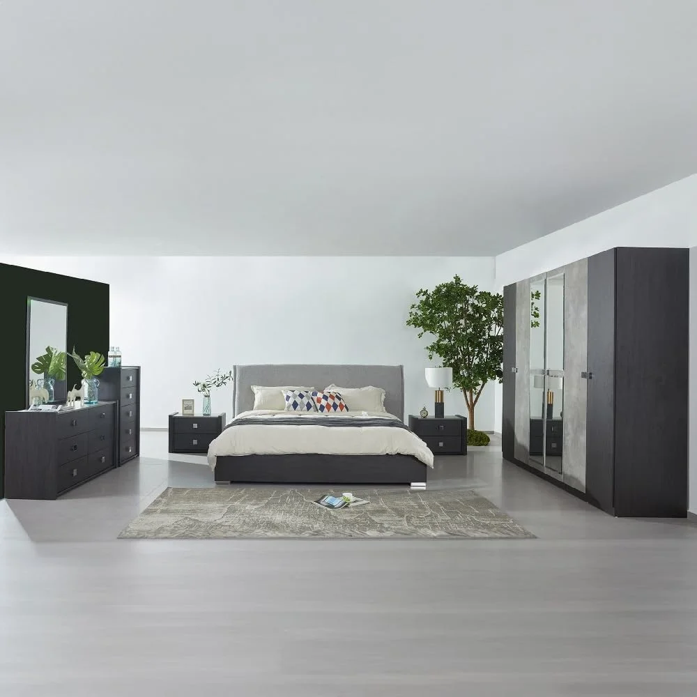 سرویس خواب 5 تکه سوپر کینگ کمبریج نئو اسمارت هوم باکس - 200x200 سانتی متر سرویس خواب 5 تکه سوپر کینگ کمبریج نئو اسمارت هوم باکس - 200x200 سانتی متر