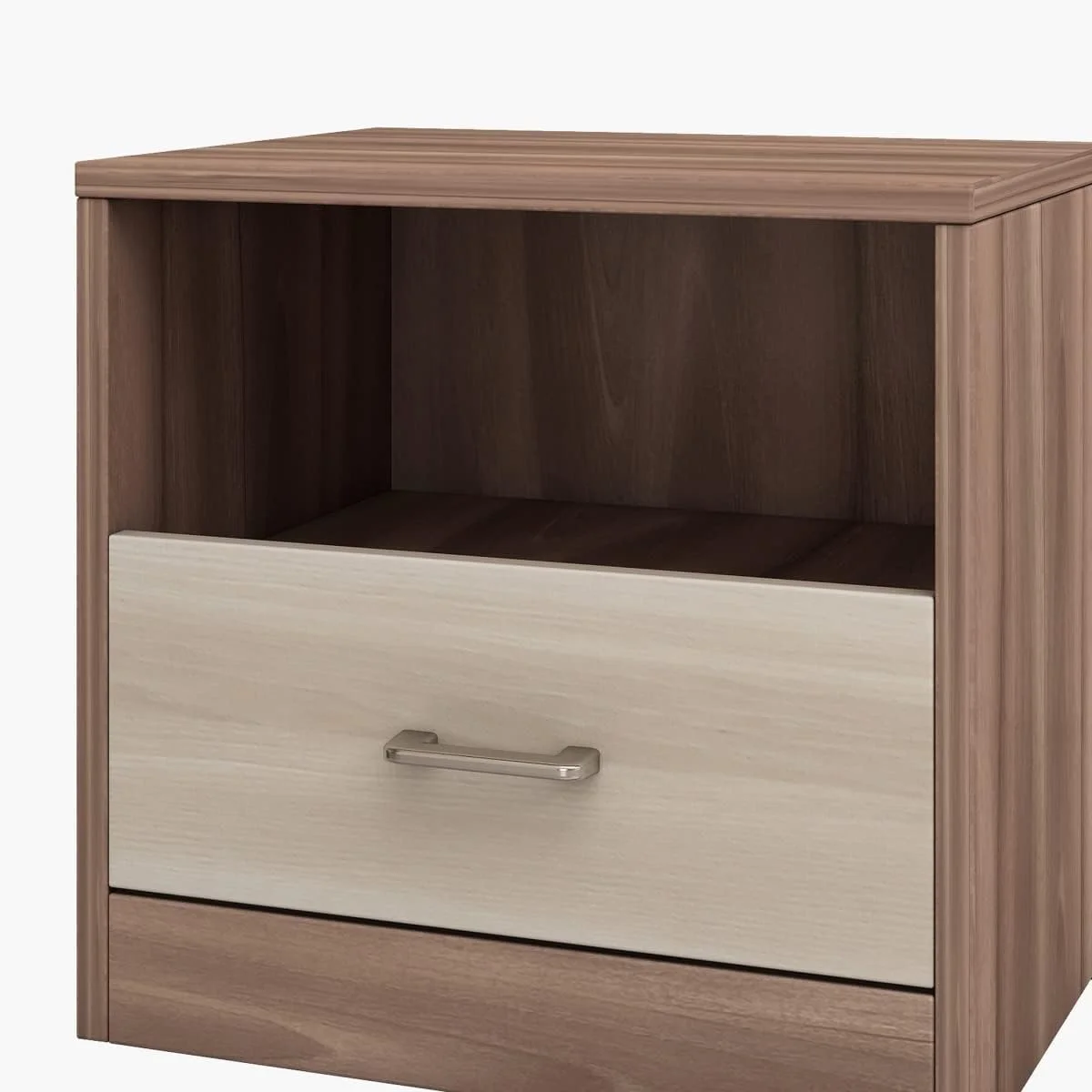 سرویس خواب کینگ 5 تکه هوم باکس مدل Brixton ابعاد 217x110x191 سانتی متر رنگ قهوه ای