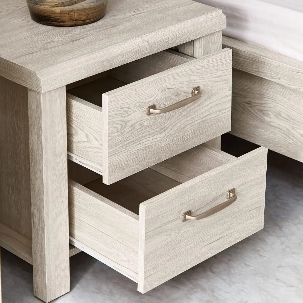 سرویس خواب 5 تکه کینگ هوم باکس مدل Aurelia ابعاد 201 x 95.5 x 190.2 سانتی متر رنگ بژ سرویس خواب 5 تکه کینگ هوم باکس مدل Aurelia ابعاد 201 x 95.5 x 190.2 سانتی متر رنگ بژ