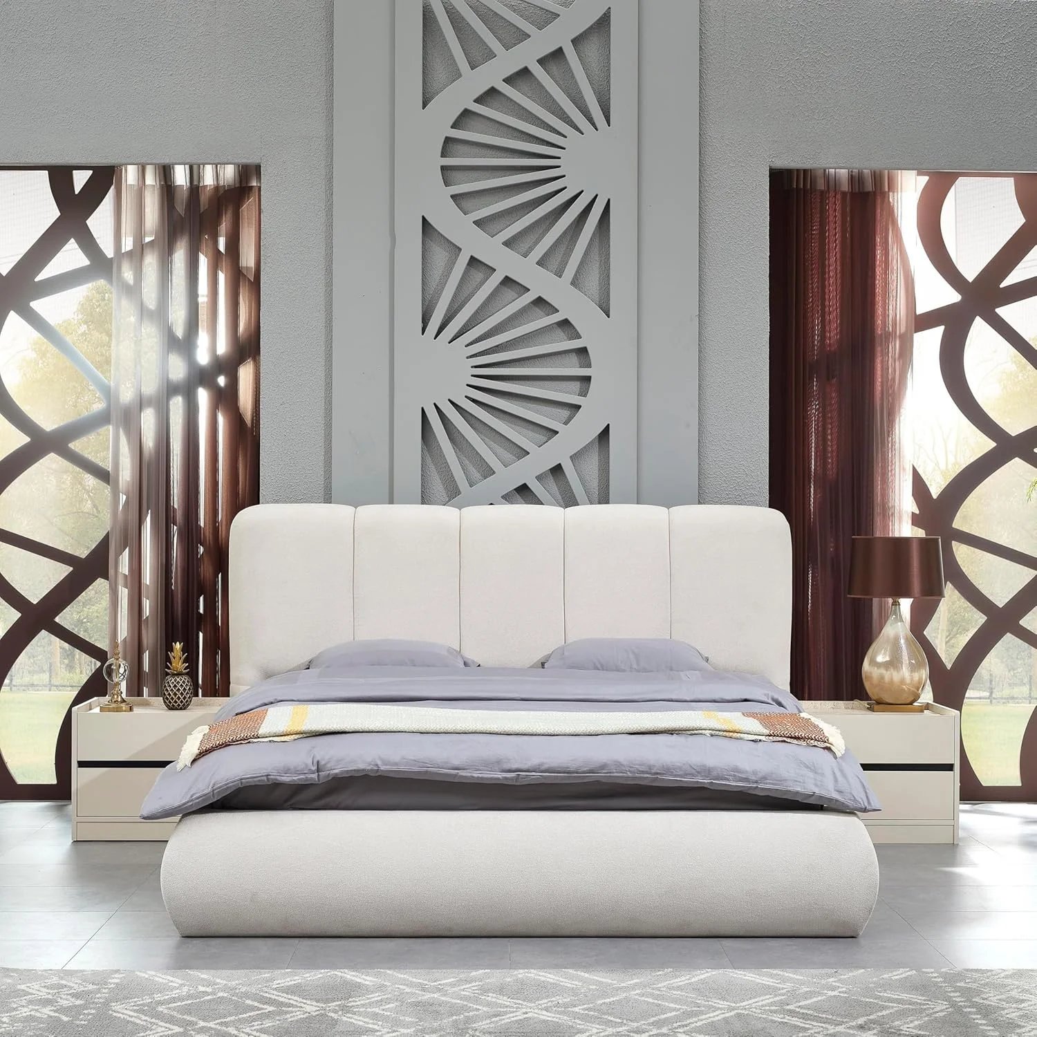 سرویس خواب 6 تکه کینگ هوم باکس ملبورن - 180x200 سانتی متر