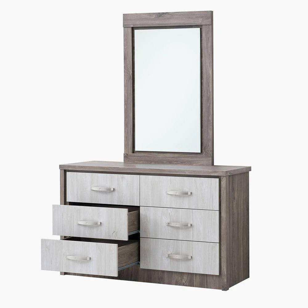 سرویس خواب 5 تکه کینگ هوم باکس مدل Enrico - 180x200 سانتی متر