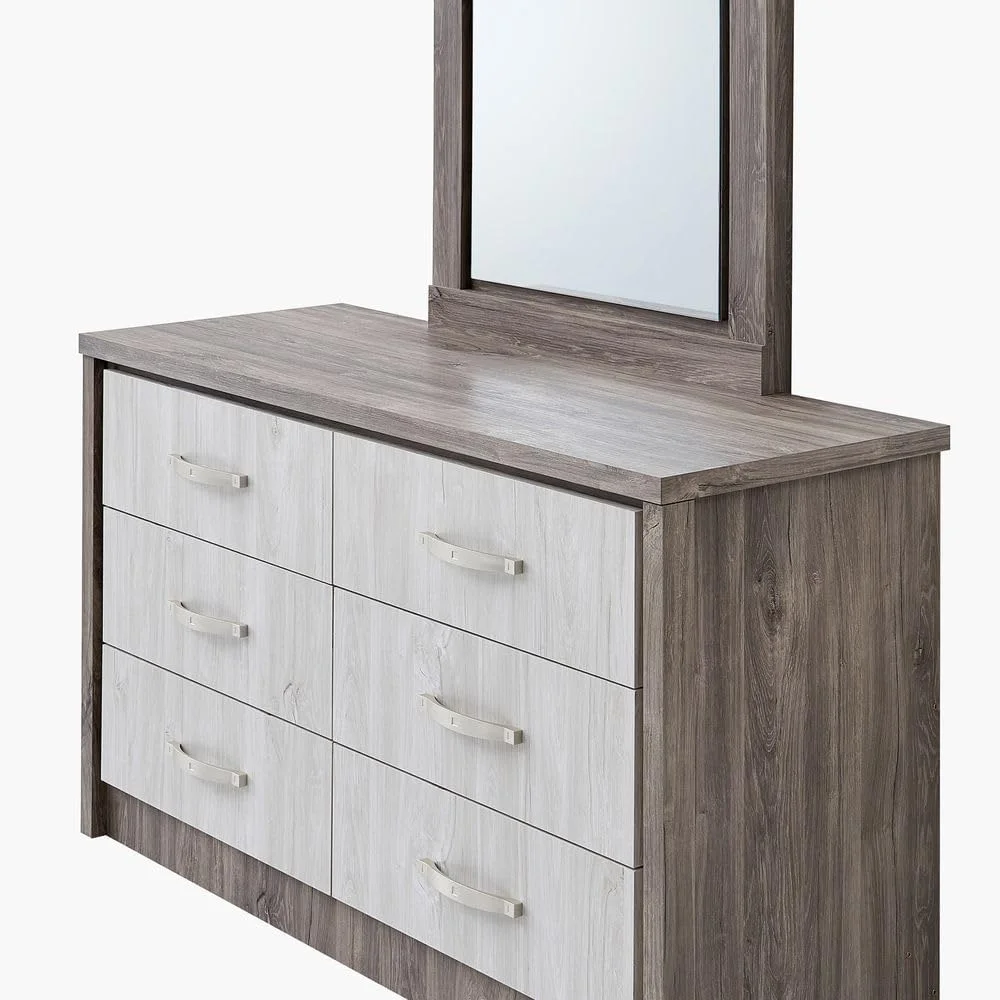 سرویس خواب 5 تکه کینگ هوم باکس مدل Enrico - 180x200 سانتی متر