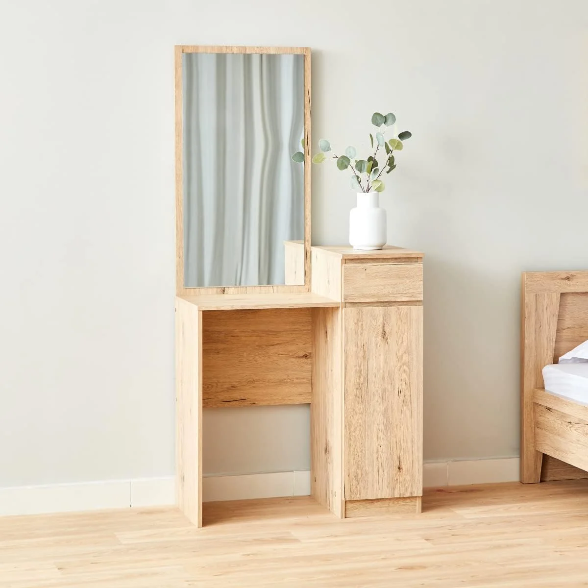 سرویس خواب 4 تکه کینگ هوم باکس پرایم 209 X 80 X 194 سانتی متر بژ