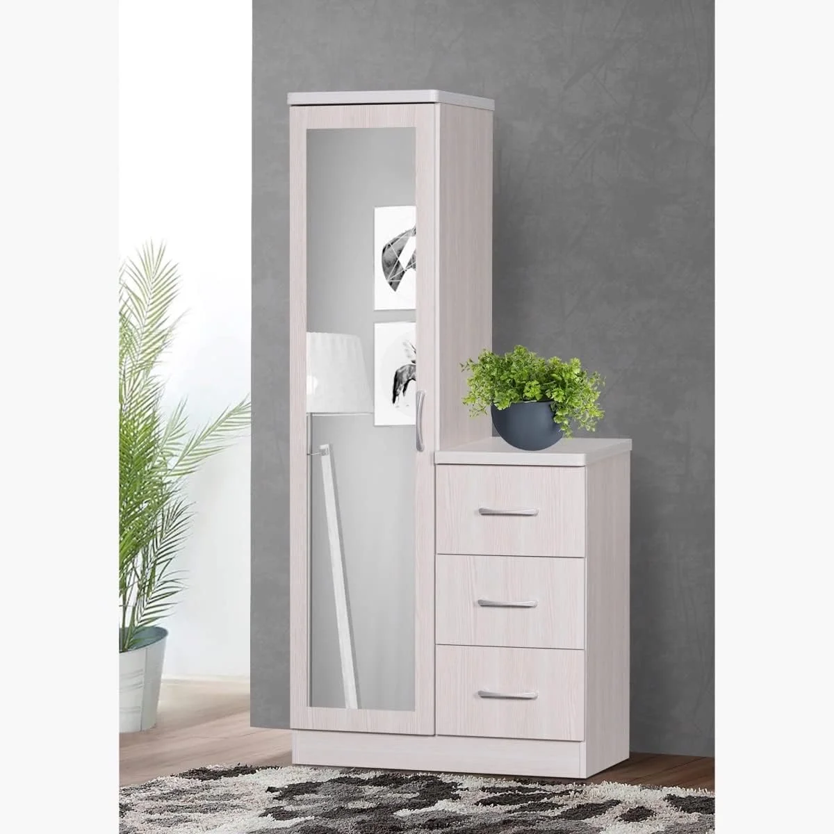 سرویس خواب 5 تکه کینگ HomeBox مدل Valencia با ابعاد 207.5x90x192 سانتی متر، بژ روشن سرویس خواب 5 تکه کینگ HomeBox مدل Valencia با ابعاد 207.5x90x192 سانتی متر، بژ روشن