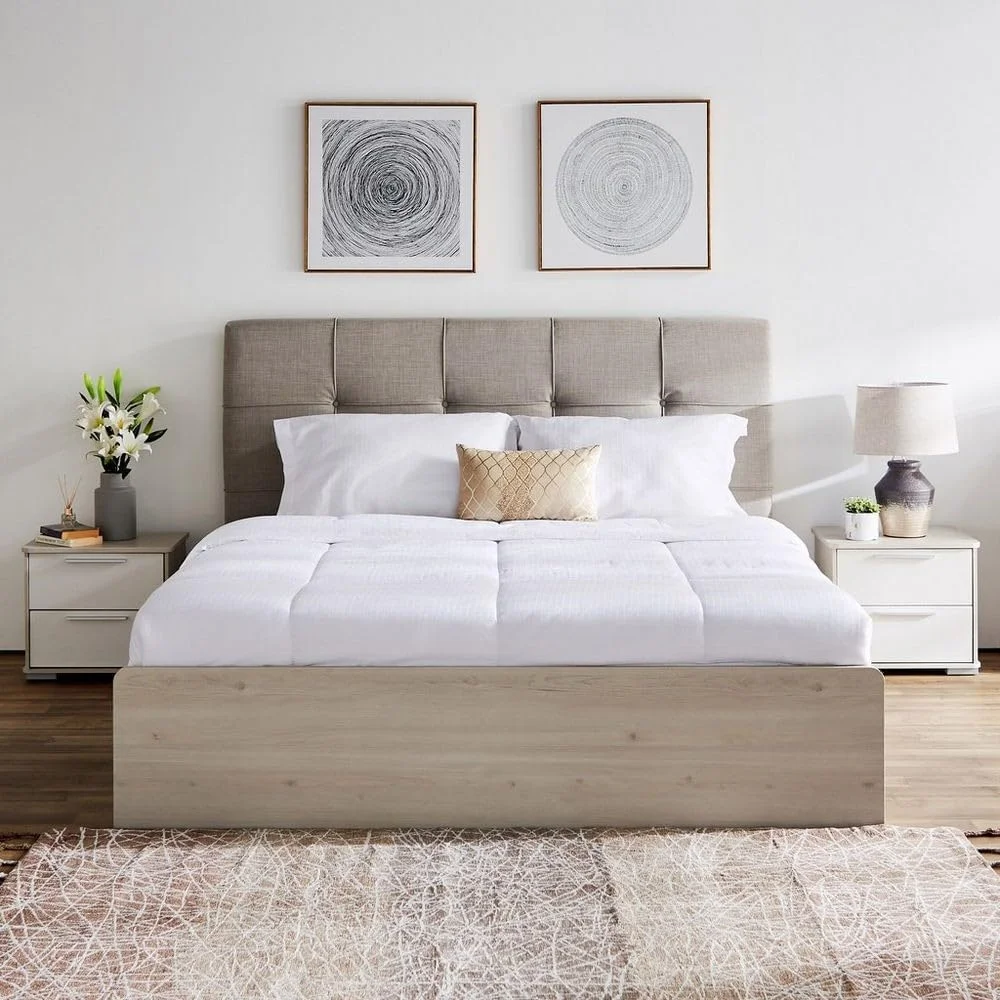 سرویس خواب 5 تکه کینگ HomeBox Fiesta - 180x200 سانتی متر - بژ سرویس خواب 5 تکه کینگ HomeBox Fiesta - 180x200 سانتی متر - بژ
