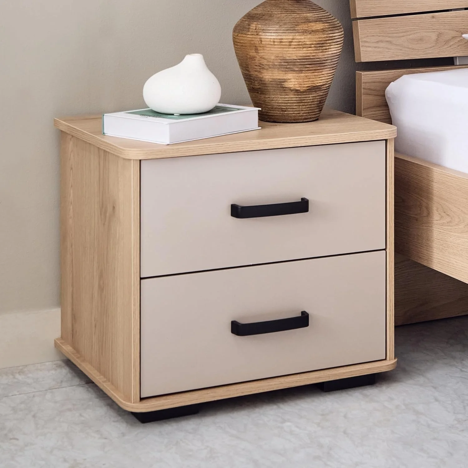 سرویس خواب 5 تکه کینگ هوم باکس مدل مادرید - 180x200 سانتی متر