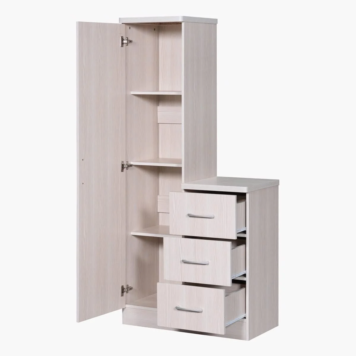 سرویس خواب 5 تکه کینگ HomeBox مدل Valencia با ابعاد 207.5x90x192 سانتی متر، بژ روشن سرویس خواب 5 تکه کینگ HomeBox مدل Valencia با ابعاد 207.5x90x192 سانتی متر، بژ روشن