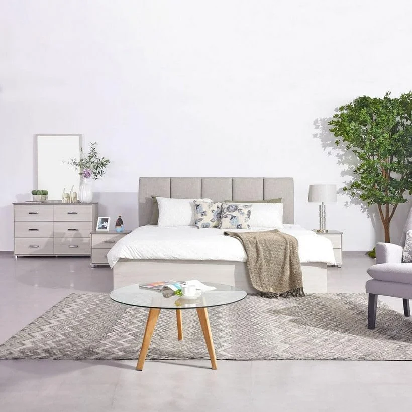 سرویس خواب 5 تکه سوپر کینگ HomeBox مدل Alina - 200x200 سانتی متر