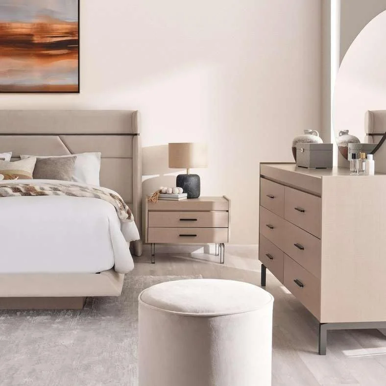 سرویس خواب 6 تکه پلمیر پان هوم 180X200 سانتی متر بژ