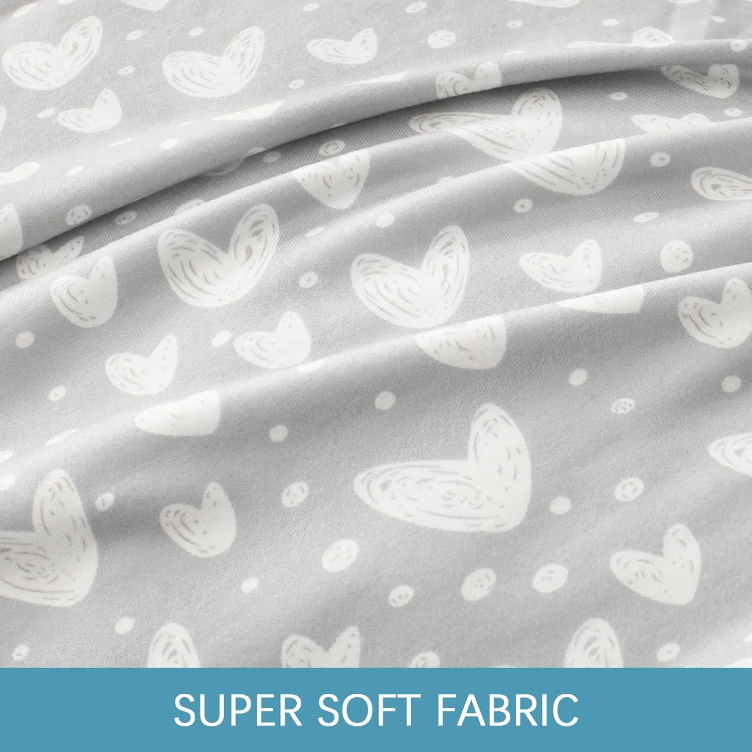 روکش بالش بارداری تمام بدن Biloban مدل U شکل، روکش جایگزین بالش پنبه ای بافتنی 100% جرسی برای بالش بارداری، فوق العاده نرم، مناسب برای همه، طرح قلب های خاکستری روکش بالش بارداری تمام بدن Biloban مدل U شکل، روکش جایگزین بالش پنبه ای بافتنی 100% جرسی برای بالش بارداری، فوق العاده نرم، مناسب برای همه، طرح قلب های خاکستری