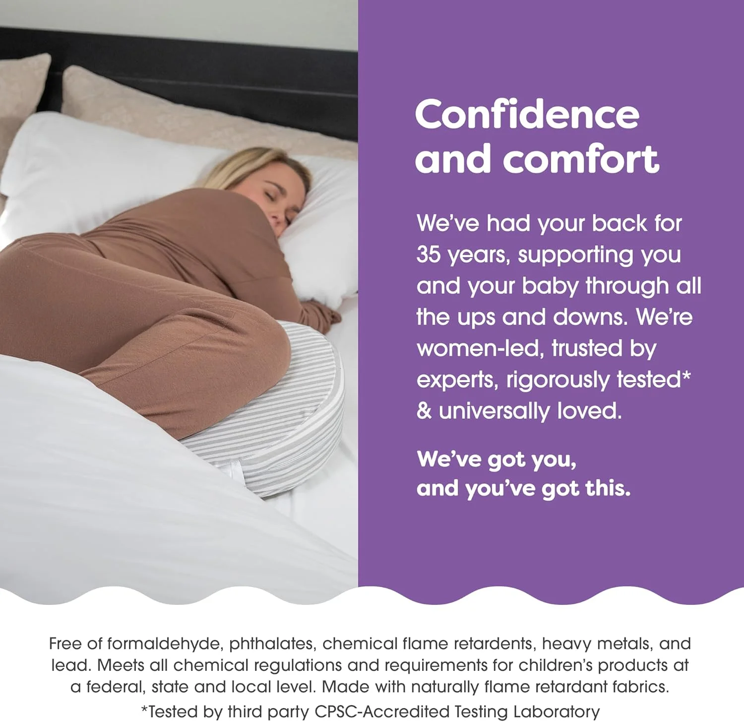 بالش بارداری گوهای Boppy با روکش، راه راه خاکستری، بالش بارداری برای حمایت از شکم، بالش بارداری سفت و محکم از مجموعه بالش های بارداری Boppy برای خواب، یک وسیله ضروری برای بارداری بالش بارداری گوهای Boppy با روکش، راه راه خاکستری، بالش بارداری برای حمایت از شکم، بالش بارداری سفت و محکم از مجموعه بالش های بارداری Boppy برای خواب، یک وسیله ضروری برای بارداری