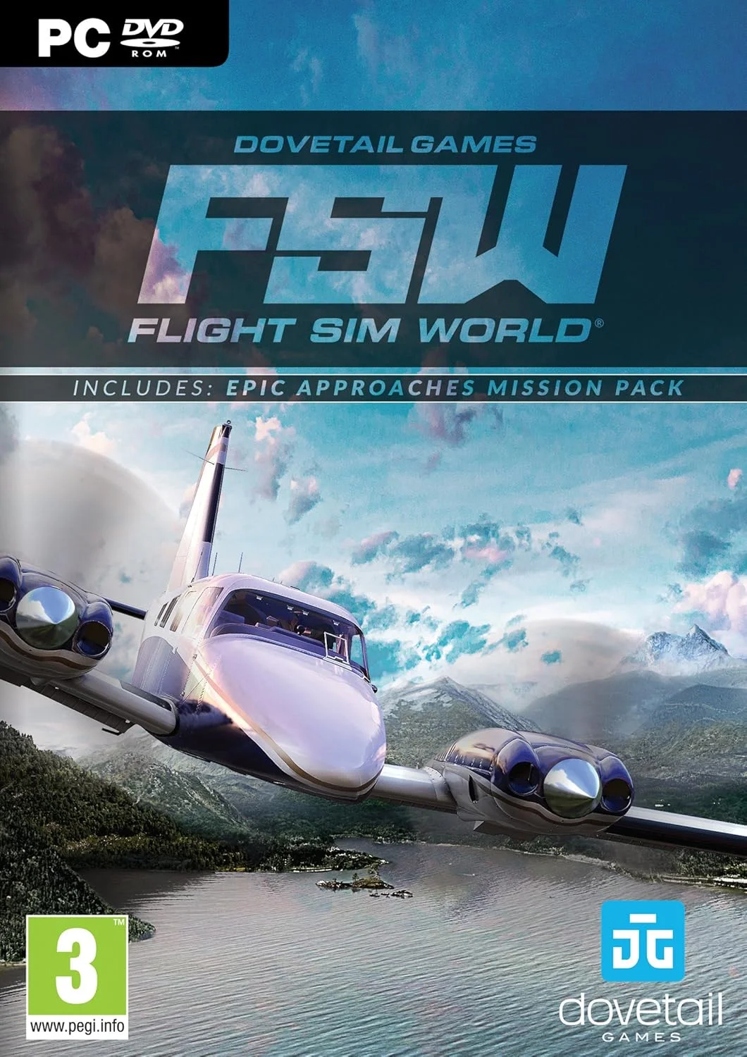بازی DOVETAIL GAMES FLIGHT SIM WORLD