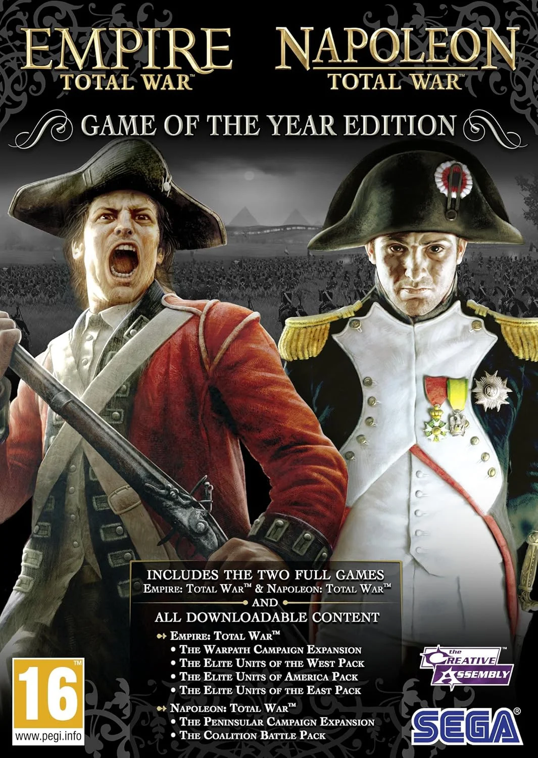 مجموعه بازی های SEGA Empire و Napoleon Total War - نسخه بازی سال (PC DVD) مجموعه بازی های SEGA Empire و Napoleon Total War - نسخه بازی سال (PC DVD)