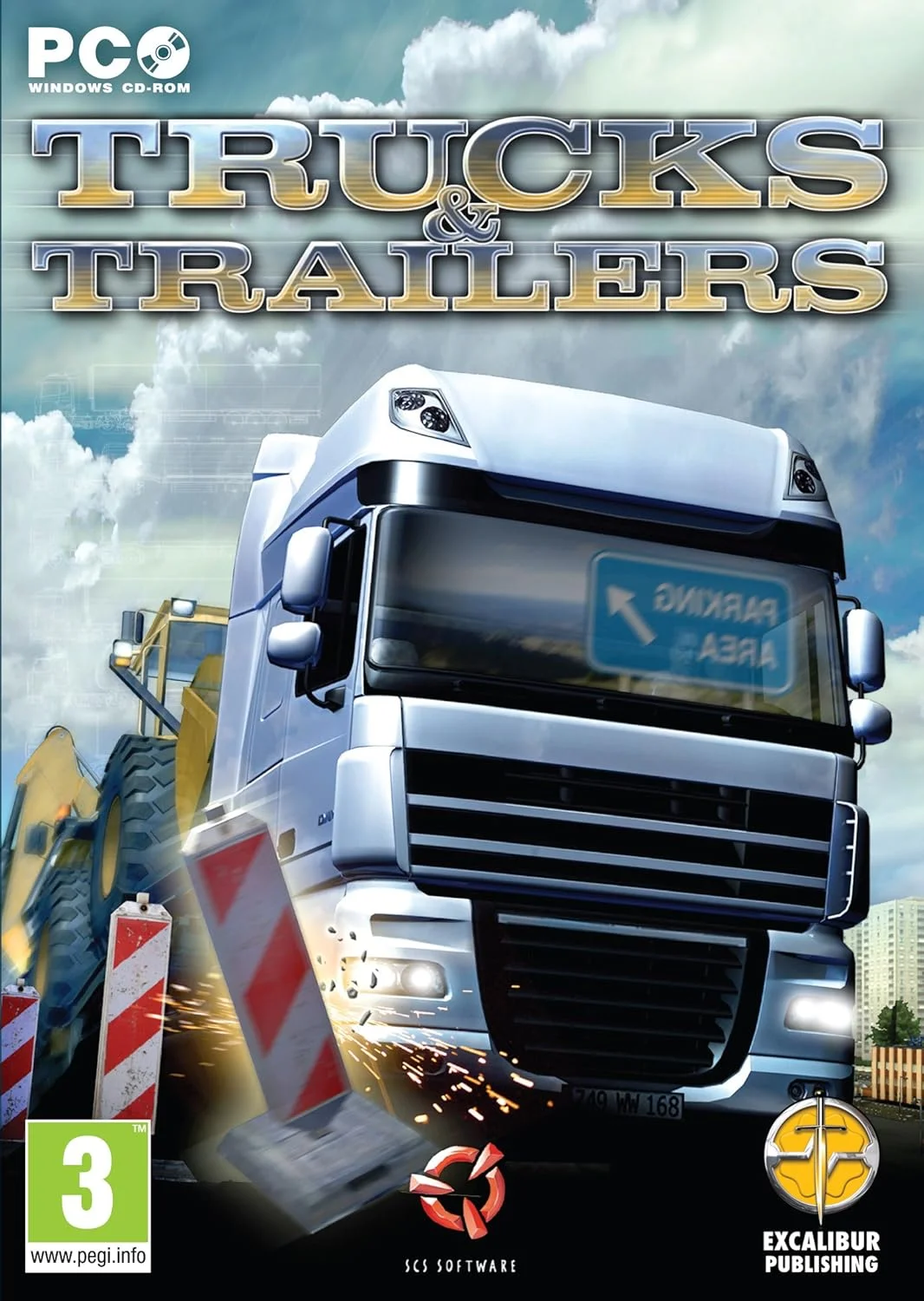 بازی کامیون ها و تریلرها (PC CD) بازی کامیون ها و تریلرها (PC CD)