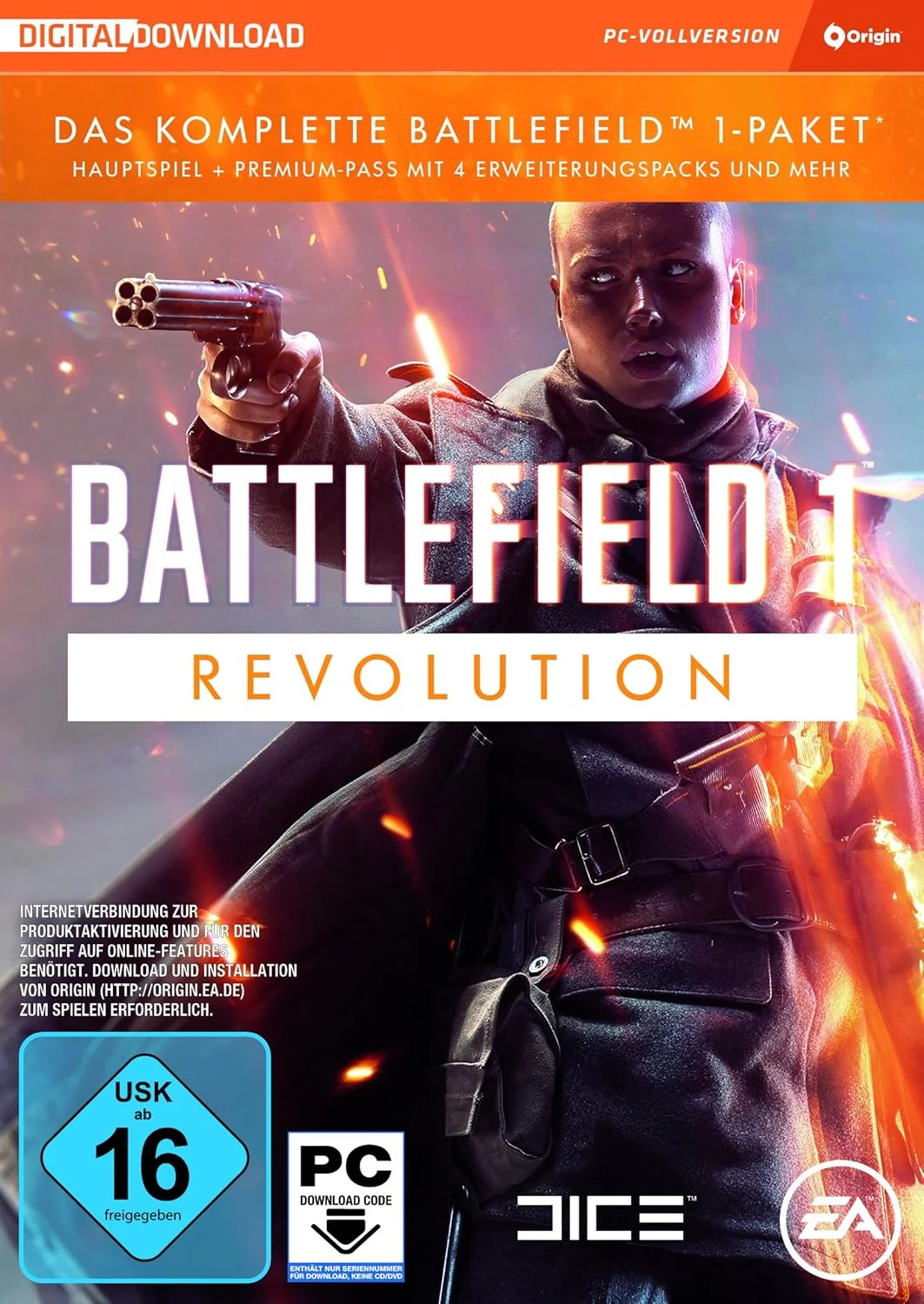 Battlefield 1 - Revolution Edition - [PC] - [کد داخل جعبه - بدون CD]