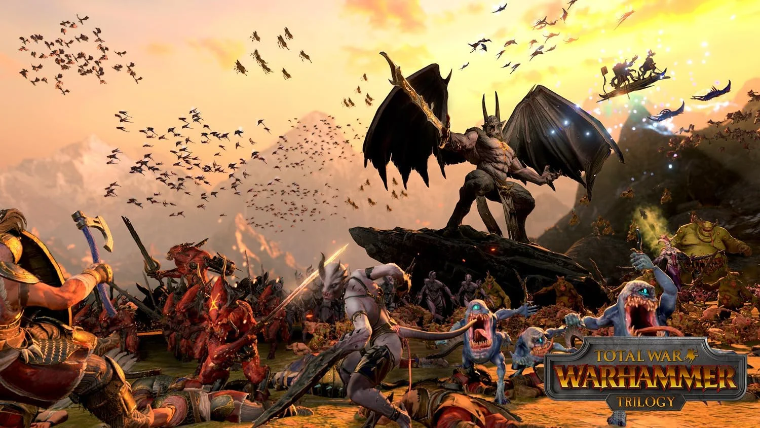 Total War: Warhammer Trilogy (کد در جعبه) (PC) (64-Bit) Total War: Warhammer Trilogy (کد در جعبه) (PC) (64-Bit)