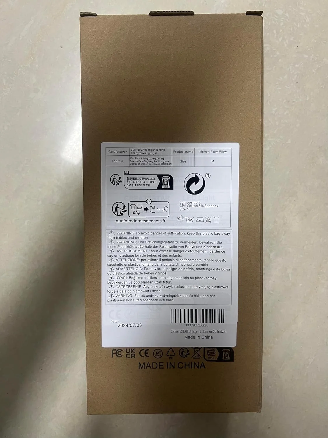 بالش زانو CREATESTAR، بالش ارگونومیک برای خوابیدن به پهلو، بالش فوم حافظه دار، ایده آل برای بالش موقعیت دهی خوابندگان جانبی با روکش بالش زانو CREATESTAR، بالش ارگونومیک برای خوابیدن به پهلو، بالش فوم حافظه دار، ایده آل برای بالش موقعیت دهی خوابندگان جانبی با روکش