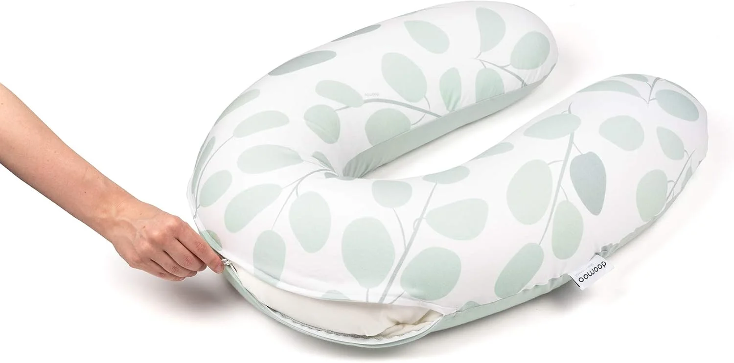 بالش شیردهی دومو بادی - دوران بارداری چند منظوره برای خواب راحت مادر و نوزاد، پشتیبانی از شیردهی، همراهی همه کاره در دوران بارداری