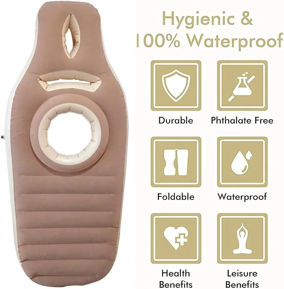 بالش بارداری HCLSHOP، بهترین بالش بارداری برای خوابیدن به شکم با سوراخی برای دراز کشیدن روی شکم در دوران بارداری