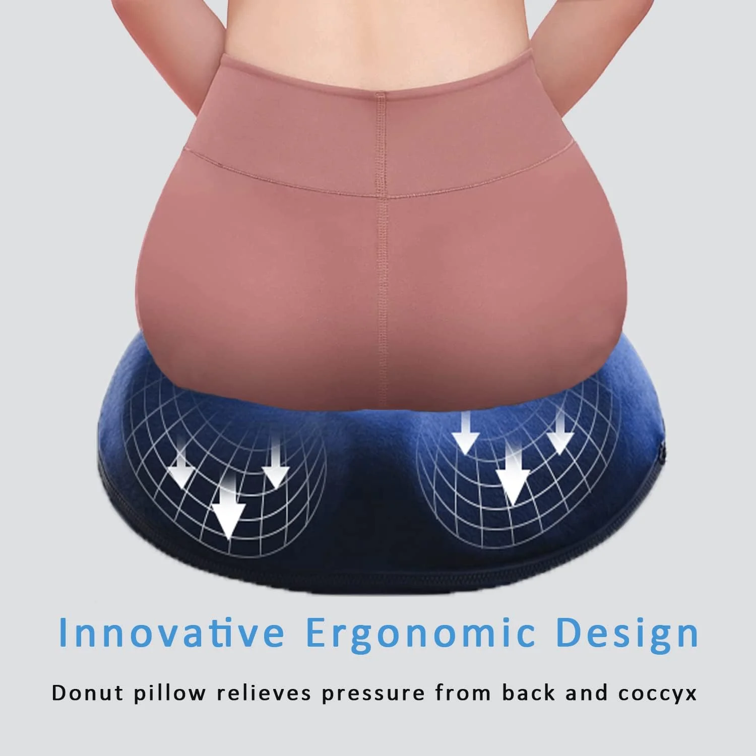 بالشتک دونات گلوکلاز، فوم حافظهدار، تسکین درد دنبالچه، پد صندلی خودرو برای دفتر، هواپیما، بواسیر، پروستات، بارداری، پس از زایمان، پس از جراحی، سیاتیک (آبی) بالشتک دونات گلوکلاز، فوم حافظهدار، تسکین درد دنبالچه، پد صندلی خودرو برای دفتر، هواپیما، بواسیر، پروستات، بارداری، پس از زایمان، پس از جراحی، سیاتیک (آبی)