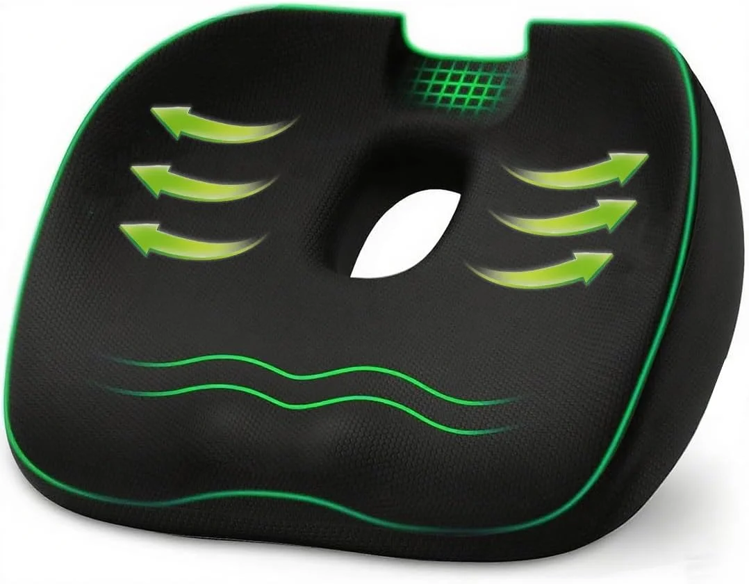 بالشتک صندلی لند برای تسکین درد دنبالچه و بواسیر، بالشتک صندلی فوم حافظه دار برای دوران بارداری پس از زایمان، بالشتک صندلی برای مردان و زنان برای خانه و محل کار بالشتک صندلی لند برای تسکین درد دنبالچه و بواسیر، بالشتک صندلی فوم حافظه دار برای دوران بارداری پس از زایمان، بالشتک صندلی برای مردان و زنان برای خانه و محل کار