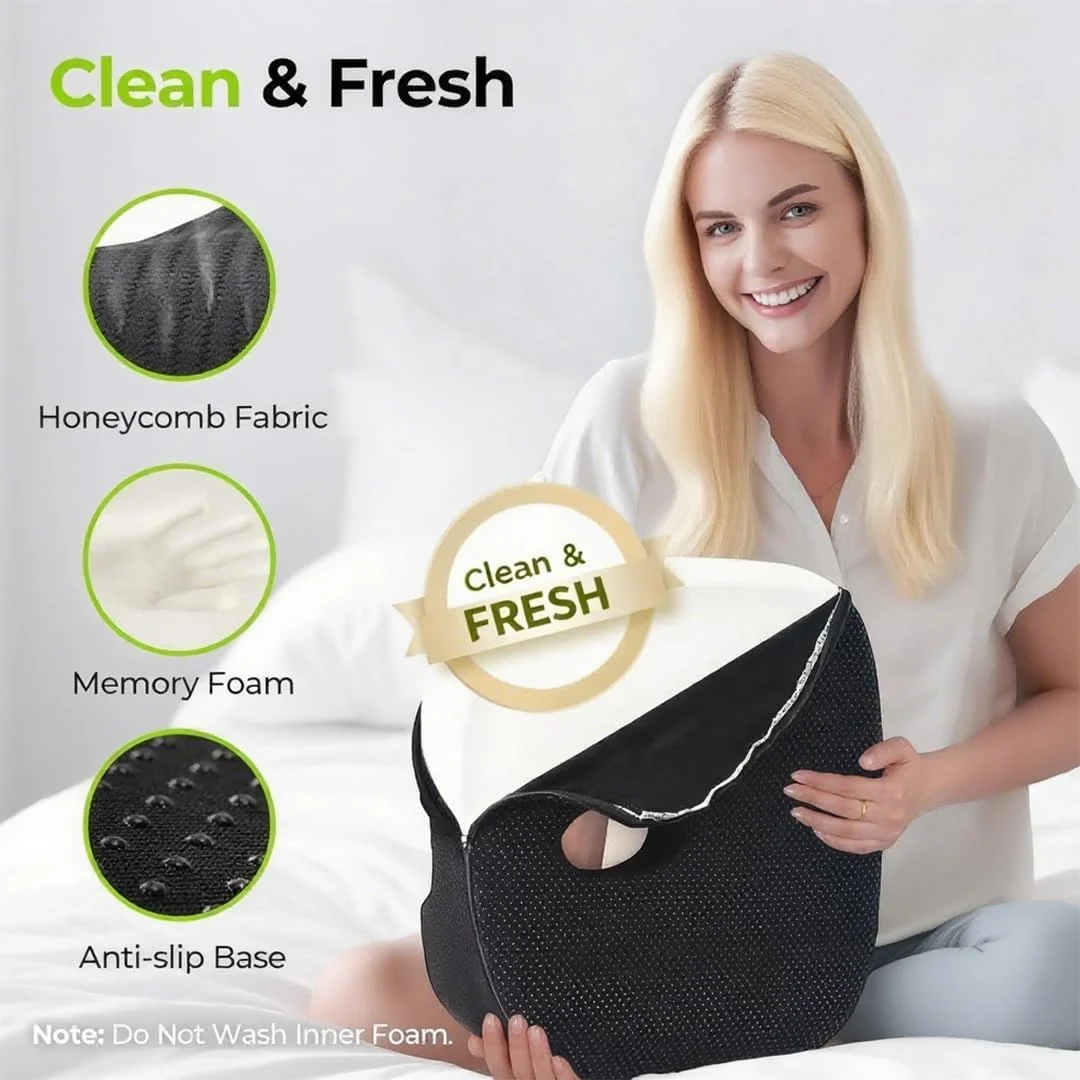 بالشتک صندلی لند برای تسکین درد دنبالچه و بواسیر، بالشتک صندلی فوم حافظه دار برای دوران بارداری پس از زایمان، بالشتک صندلی برای مردان و زنان برای خانه و محل کار بالشتک صندلی لند برای تسکین درد دنبالچه و بواسیر، بالشتک صندلی فوم حافظه دار برای دوران بارداری پس از زایمان، بالشتک صندلی برای مردان و زنان برای خانه و محل کار