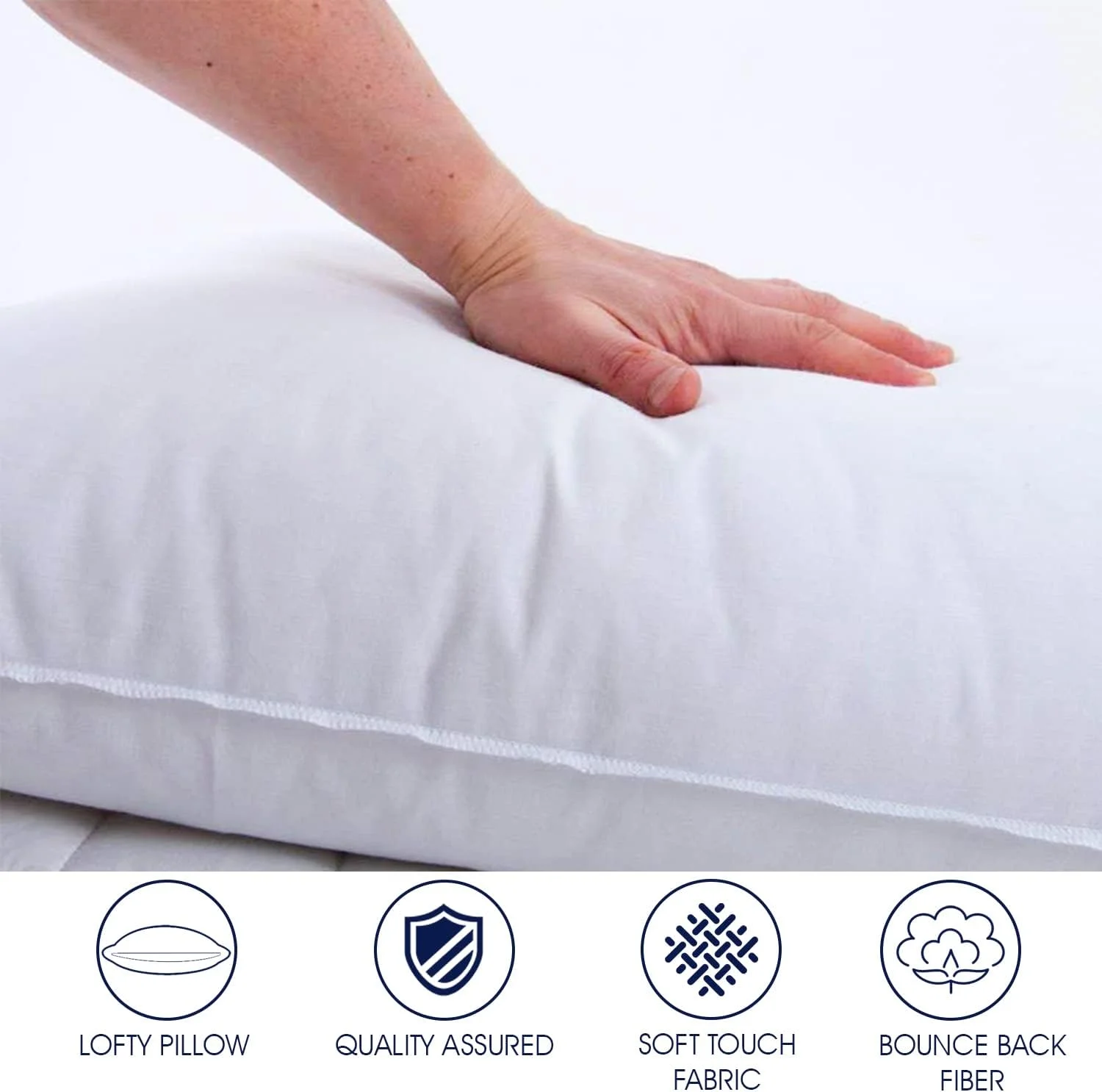 بالش V شکل لوکس MH Traders به همراه روبالشی. بالش طبی برای گردن، کمر و شانه، بالش بارداری و بالش های V شکل با الیاف میکروفایبر و قابلیت شستشو در ماشین لباسشویی