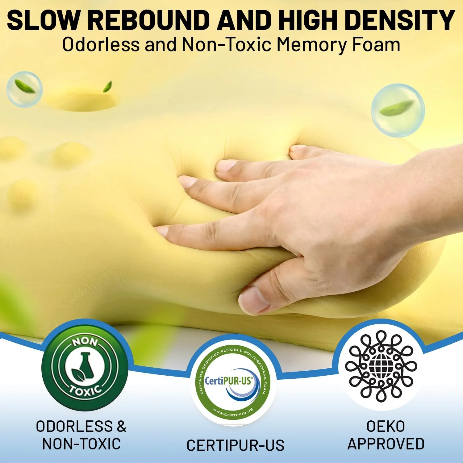 بالش مموری فوم گردنی پریمیوم NIXGEN برای تسکین درد گردن، سر و شانه، خنک کننده، ارگونومیک، بالش طبی برای خواب، راحت برای تمام حالت ها، بالش تسکین استرس و بی خوابی