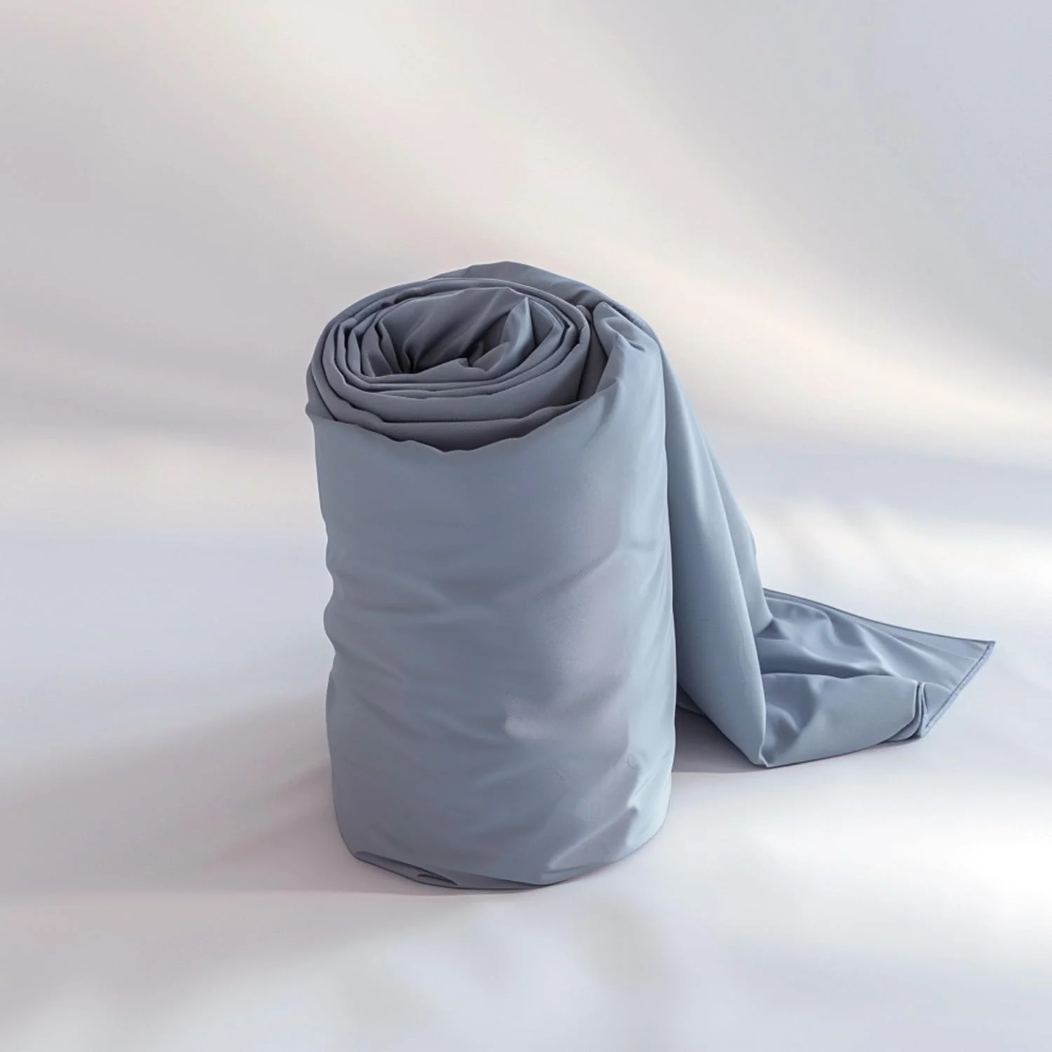 روکش جایگزین بالش بارداری QUEEN ROSE، روکش بالش بارداری 55 اینچی، خنک کننده ابریشمی، آبی، فقط روکش