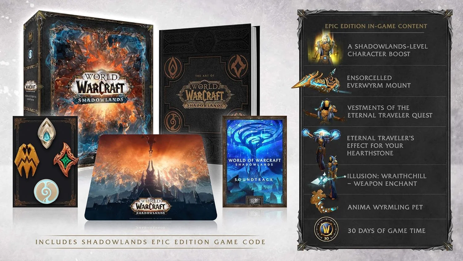Blizzard World of Warcraft: Shadowlands Collector's Edition - نسخه کلکسیونی PC Blizzard World of Warcraft: Shadowlands Collector's Edition - نسخه کلکسیونی PC