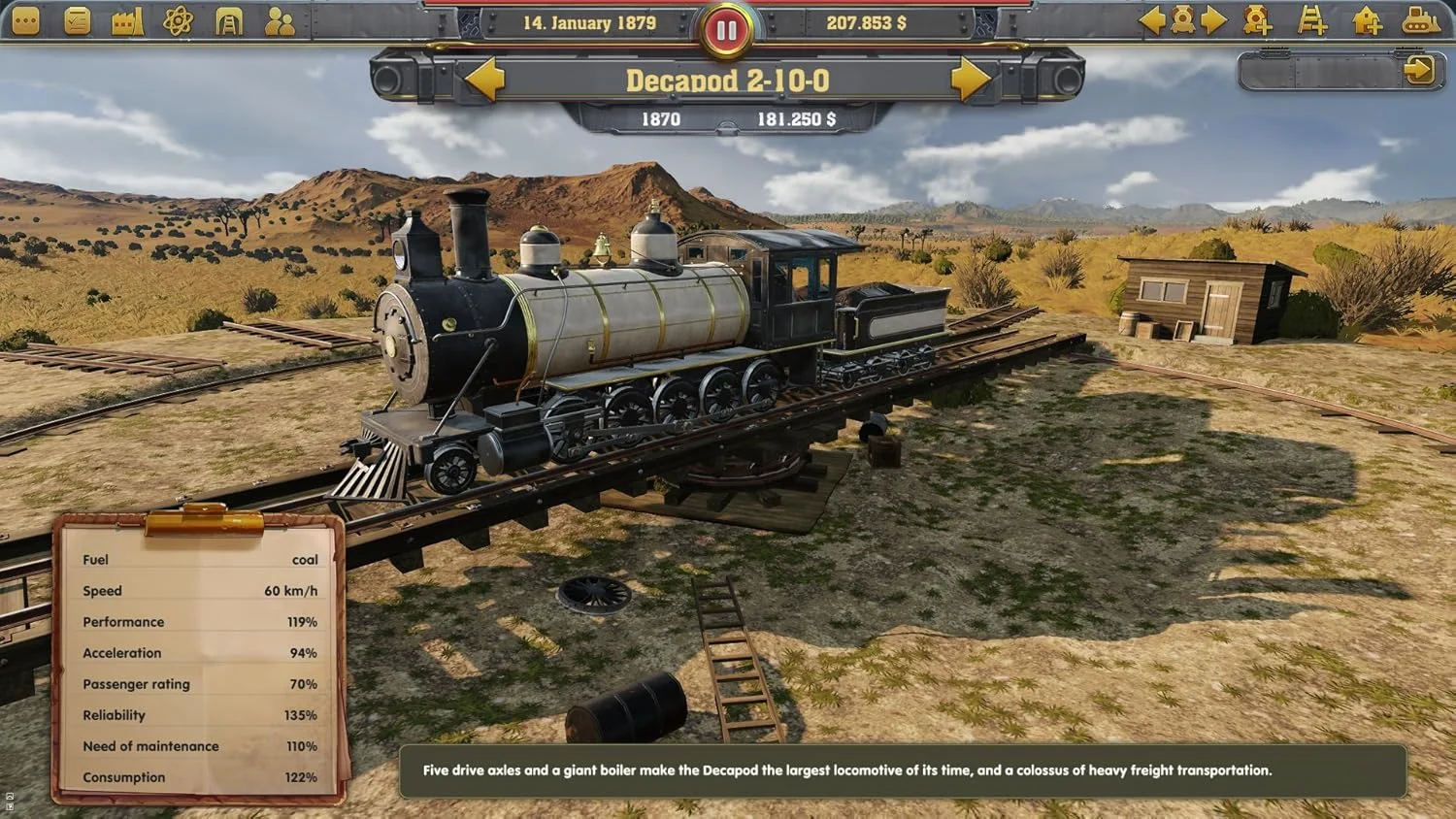 Railway Empire PC - برای کامپیوتر Railway Empire PC - برای کامپیوتر