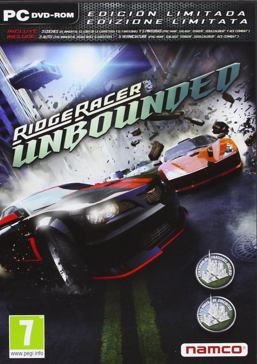 بازی کامپیوتر Ridge Racer Unbounded نسخه Limited Edition (ویندوز)