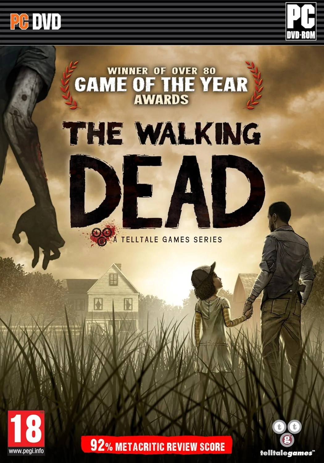 بازی کامپیوتر THE WALKING DEAD نسخه GOTY