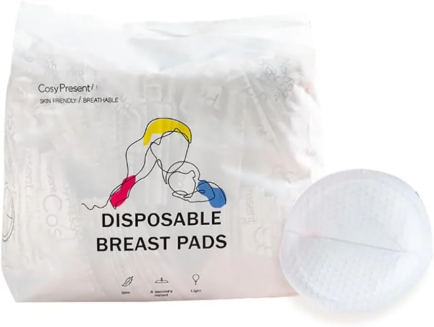 پدهای سینه یکبار مصرف AUTOYSUR 100 عددی، پدهای سینه یکبار مصرف برای شیردهی، پدهای شیردهی، طراحی ضد نشت، نرم و فوق العاده جاذب برای تناسب و احتیاط بهینه (100 عدد) پدهای سینه یکبار مصرف AUTOYSUR 100 عددی، پدهای سینه یکبار مصرف برای شیردهی، پدهای شیردهی، طراحی ضد نشت، نرم و فوق العاده جاذب برای تناسب و احتیاط بهینه (100 عدد)