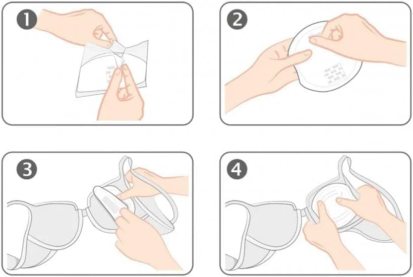 پدهای سینه یکبار مصرف AUTOYSUR 100 عددی، پدهای سینه یکبار مصرف برای شیردهی، پدهای شیردهی، طراحی ضد نشت، نرم و فوق العاده جاذب برای تناسب و احتیاط بهینه (100 عدد) پدهای سینه یکبار مصرف AUTOYSUR 100 عددی، پدهای سینه یکبار مصرف برای شیردهی، پدهای شیردهی، طراحی ضد نشت، نرم و فوق العاده جاذب برای تناسب و احتیاط بهینه (100 عدد)