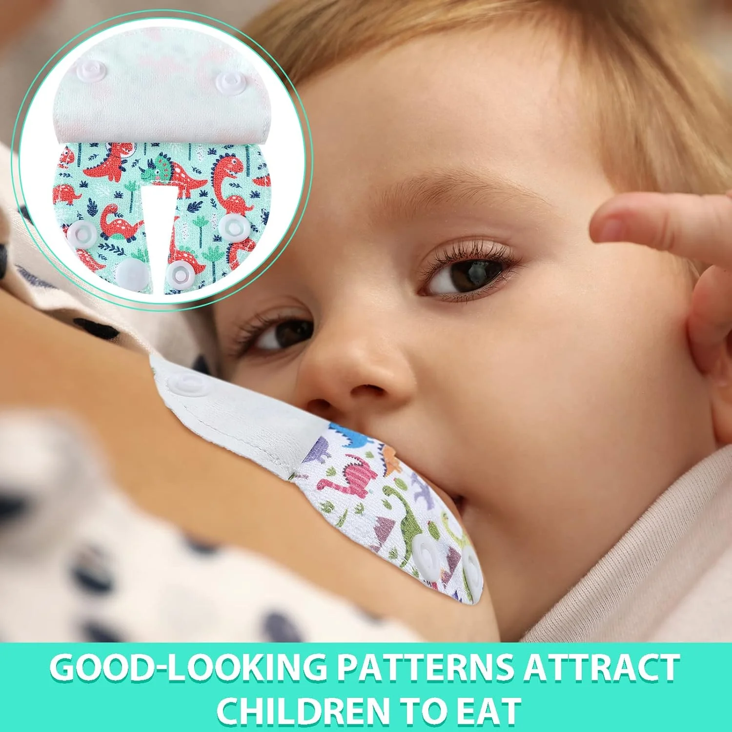 پد لوله تغذیه Breling بسته 18 عددی، پد دکمه ای، روکش دکمه Gtube، لوازم تغذیه دایناسور بامزه قابل استفاده مجدد G Tube برای مراقبت از شیردهی نوزادان و کودکان (دایناسور) پد لوله تغذیه Breling بسته 18 عددی، پد دکمه ای، روکش دکمه Gtube، لوازم تغذیه دایناسور بامزه قابل استفاده مجدد G Tube برای مراقبت از شیردهی نوزادان و کودکان (دایناسور)