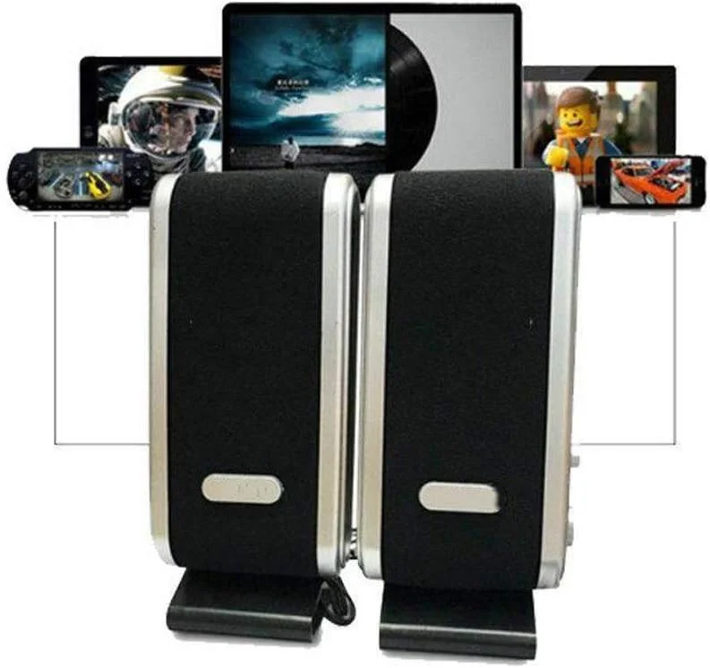 اسپیکر کامپیوتر JACOJE برای لپ تاپ و کامپیوتر شخصی 6W USB2.0 سیمی USB با جک صوتی استریو 3.5 میلی متری اسپیکر کامپیوتر JACOJE برای لپ تاپ و کامپیوتر شخصی 6W USB2.0 سیمی USB با جک صوتی استریو 3.5 میلی متری