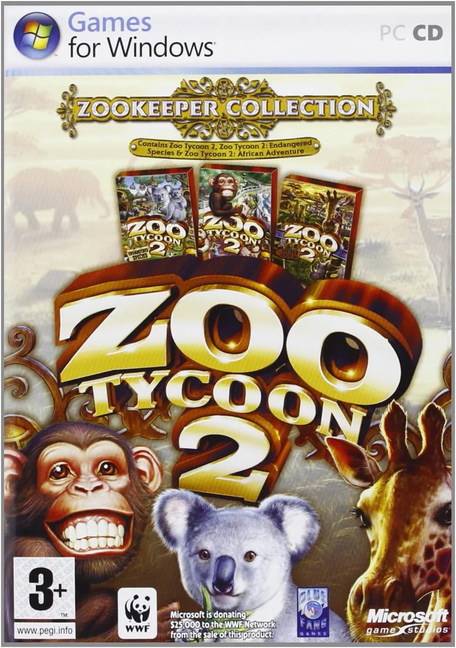 بازی کامپیوتر Zoo Tycoon 2 Zookeeper Collection