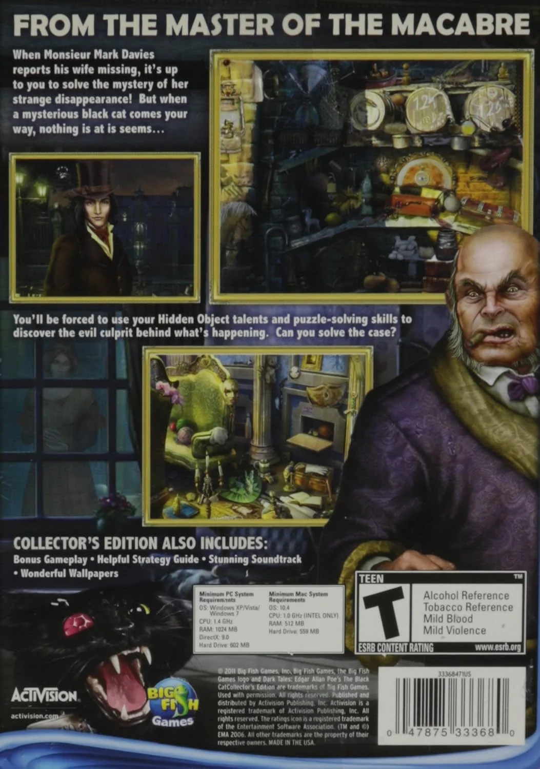Dark Tales: گربه سیاه ادگار آلن پو - PC/Mac Dark Tales: گربه سیاه ادگار آلن پو - PC/Mac