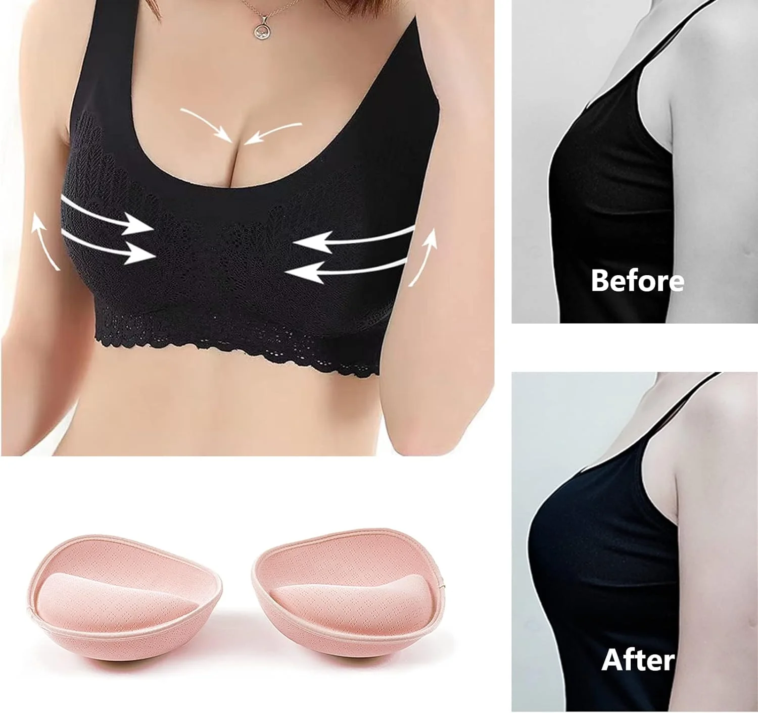 پدهای ضخیم سینه، پدهای افزایش دهنده سایز سینه، پدهای لاتکس سوتین، پدهای پوش آپ برای کاپ سوتین ورزشی و مایو (کاپ C,D) پدهای ضخیم سینه، پدهای افزایش دهنده سایز سینه، پدهای لاتکس سوتین، پدهای پوش آپ برای کاپ سوتین ورزشی و مایو (کاپ C,D)