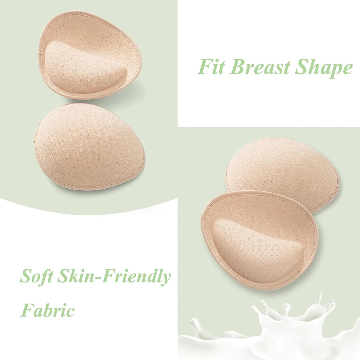 پدهای ضخیم سینه، پدهای افزایش دهنده سایز سینه، پدهای لاتکس سوتین، پدهای پوش آپ برای کاپ سوتین ورزشی و مایو (کاپ C,D) پدهای ضخیم سینه، پدهای افزایش دهنده سایز سینه، پدهای لاتکس سوتین، پدهای پوش آپ برای کاپ سوتین ورزشی و مایو (کاپ C,D)