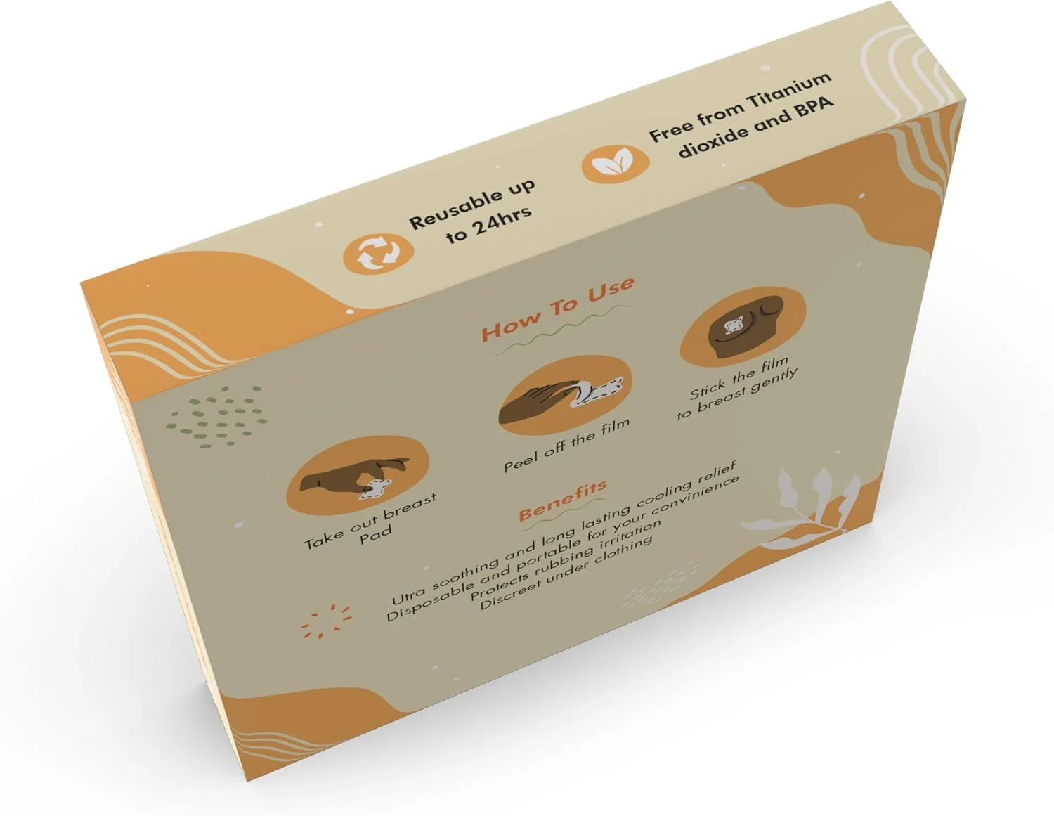 پدهای سینه هیدروژلی HOORU - تسکین فوری و خنک کننده درد ناشی از شیردهی؛ 10 عدد پد هیدروژلی تسکین دهنده؛ ملزومات شیردهی پس از زایمان؛ یکبار مصرف، اما قابل استفاده مجدد تا 24 ساعت پدهای سینه هیدروژلی HOORU - تسکین فوری و خنک کننده درد ناشی از شیردهی؛ 10 عدد پد هیدروژلی تسکین دهنده؛ ملزومات شیردهی پس از زایمان؛ یکبار مصرف، اما قابل استفاده مجدد تا 24 ساعت