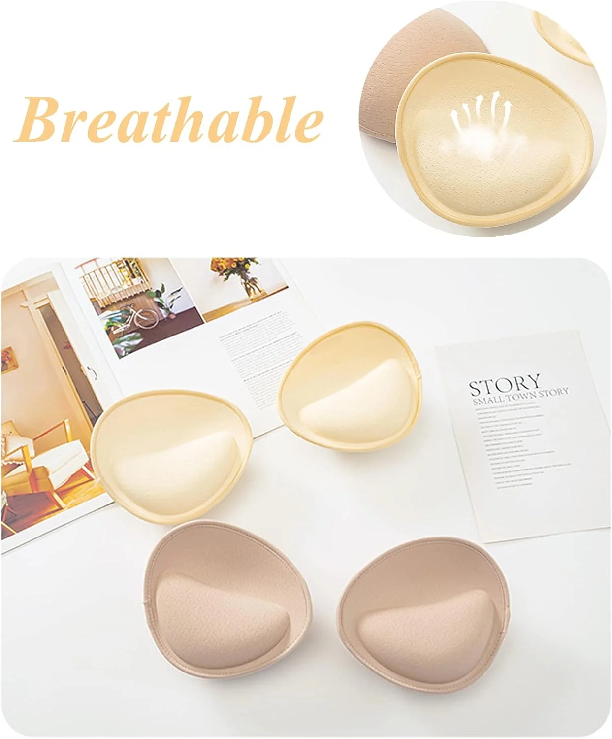 پدهای ضخیم سینه، پدهای افزایش دهنده سایز سینه، پدهای لاتکس سوتین، پدهای پوش آپ برای کاپ سوتین ورزشی و مایو (کاپ C,D) پدهای ضخیم سینه، پدهای افزایش دهنده سایز سینه، پدهای لاتکس سوتین، پدهای پوش آپ برای کاپ سوتین ورزشی و مایو (کاپ C,D)